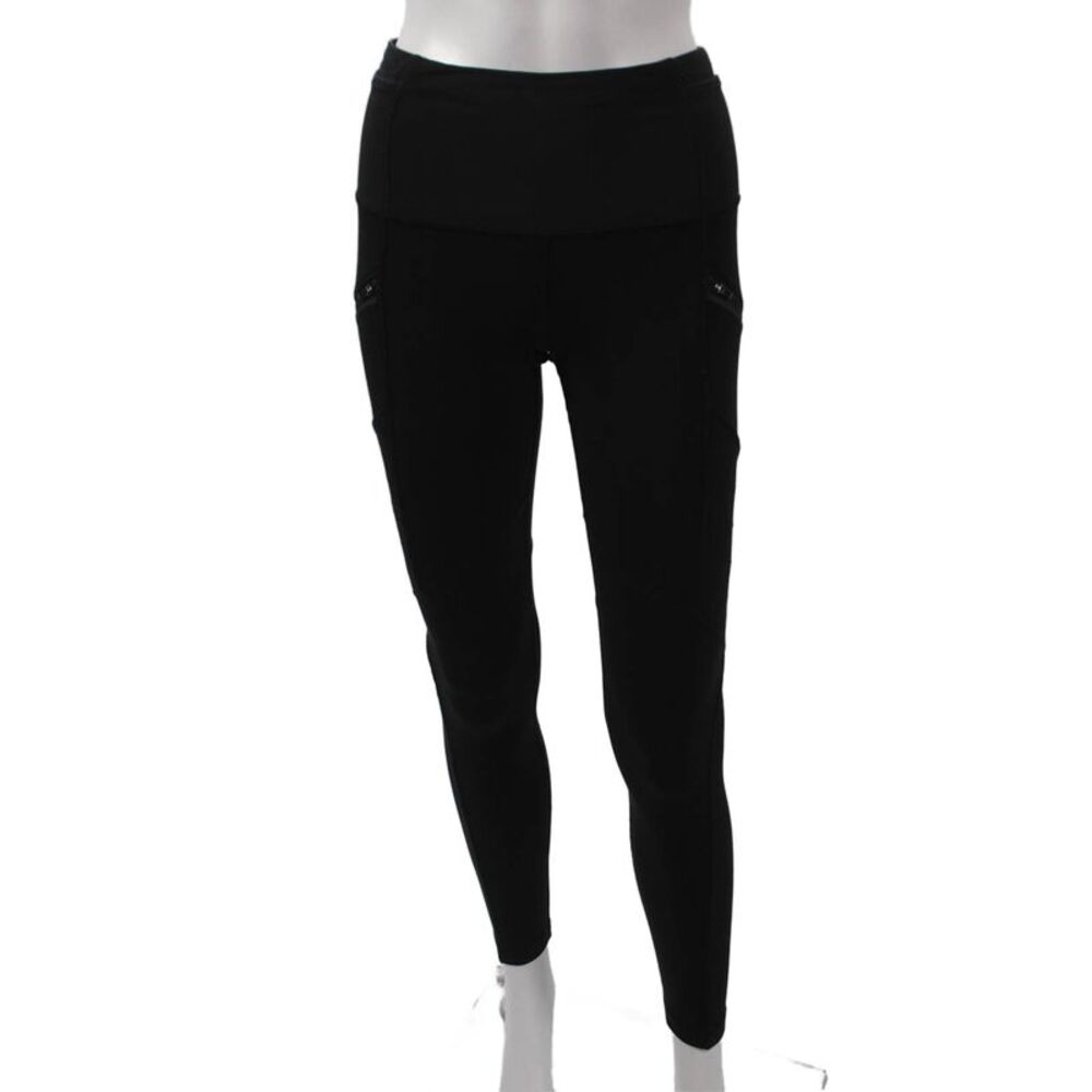 Lululemon Women Compression Nylon Leggings Black Size 4